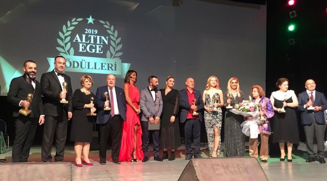 Altın Ege Ödülleri Düzenlenen Görkemli Gecede Sahiplerini Buldu