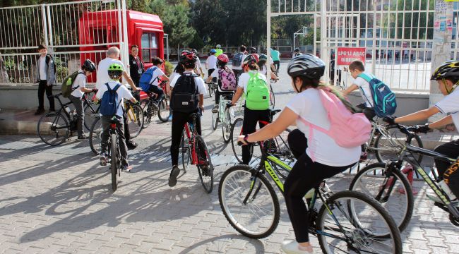 Bisikletli Ulaşıma Çocuklardan Büyük İlgi