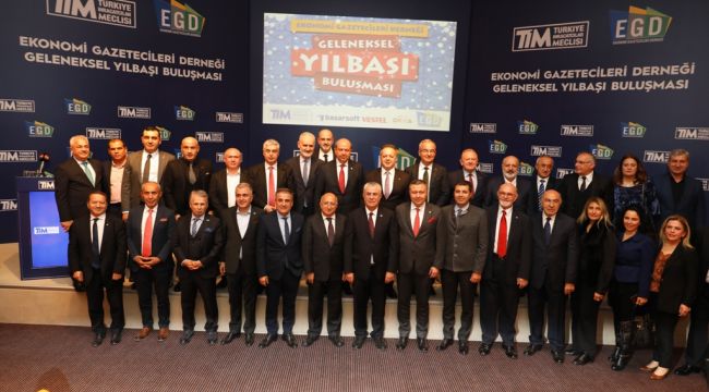 Ekonomi Basını 'EGD Yılbaşı Buluşması'nda Bir Araya Geldi