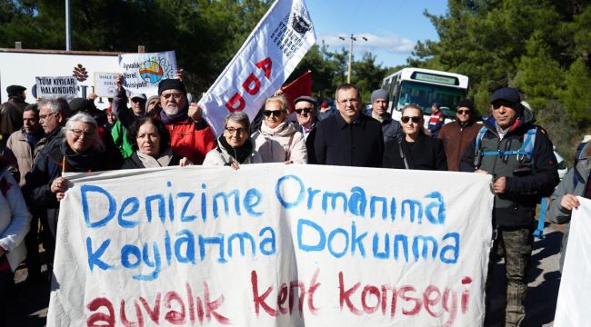 Ayvalık Tabiat Parkında Buluştu: Koylar Halkındır