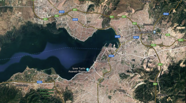 İzmir'de Deniz Seviyesi 80 Metre Yükselecek