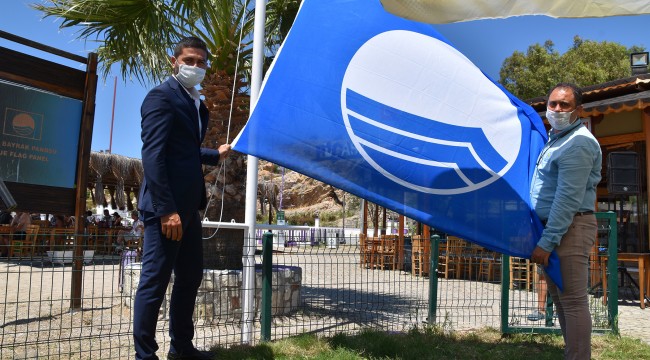 Foça Turizmine Mavi Bayrak Desteği