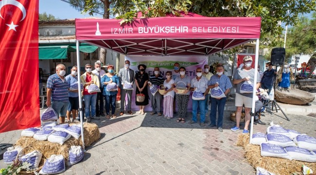 İzmir'de Tarım Üreticilerine Destek
