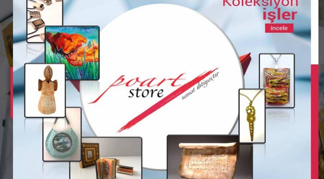 Sanatçıların Koleksiyon İşleri Poartstore'da