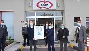 Ersem Manisa 'Güvenli İşyeri Sertifikası' Aldı