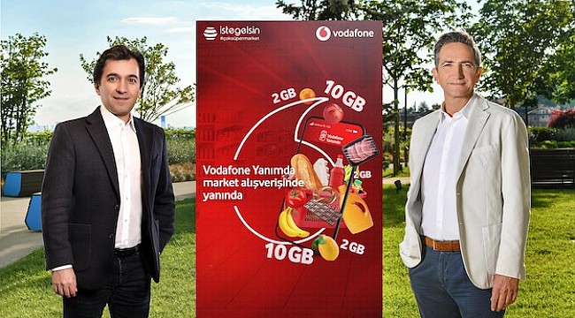 Vodafone, Online Süpermarket Alışverişini Sahiplendi