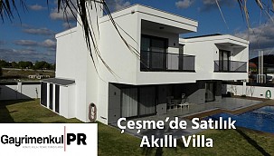 Çeşme Mamurbaba'da satılık akıllı villa