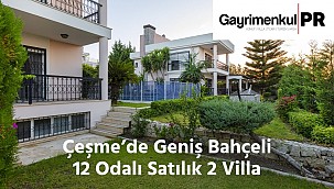 Çeşme'de tam müstakil satılık 2 villa