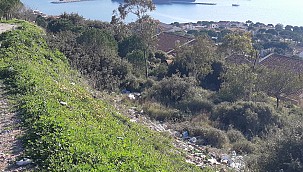 Çeşme'de Çöp Tepeleri Oluşuyor