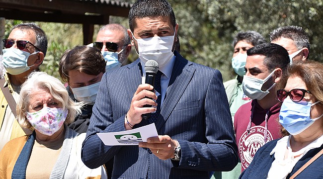 Foça'da atıl durumdaki tatil köyü için açıklama