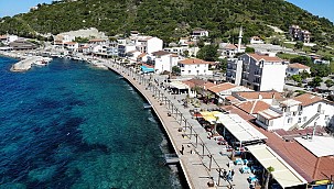 Karaburun'da 100 bin nüfusla tam kapanma